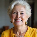 Retrato de Sofía Ruiz con un semblante radiante